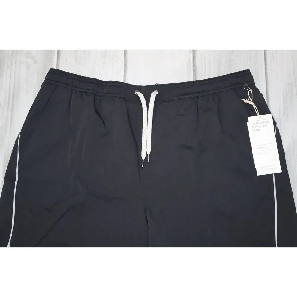 NEW Vuori Shorts Men's XXL Trail 2.0 Black Lined Athletic Gym Run Training 6
